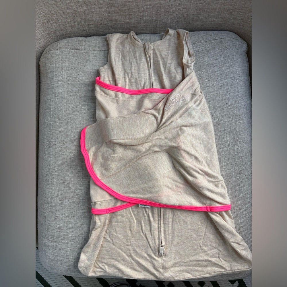 Halo Beige Ideal Temp SleepSack Swaddle Sz NB
